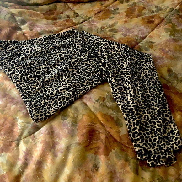 Apt 9 Leopard Print Leggings - Picture 1 of 5